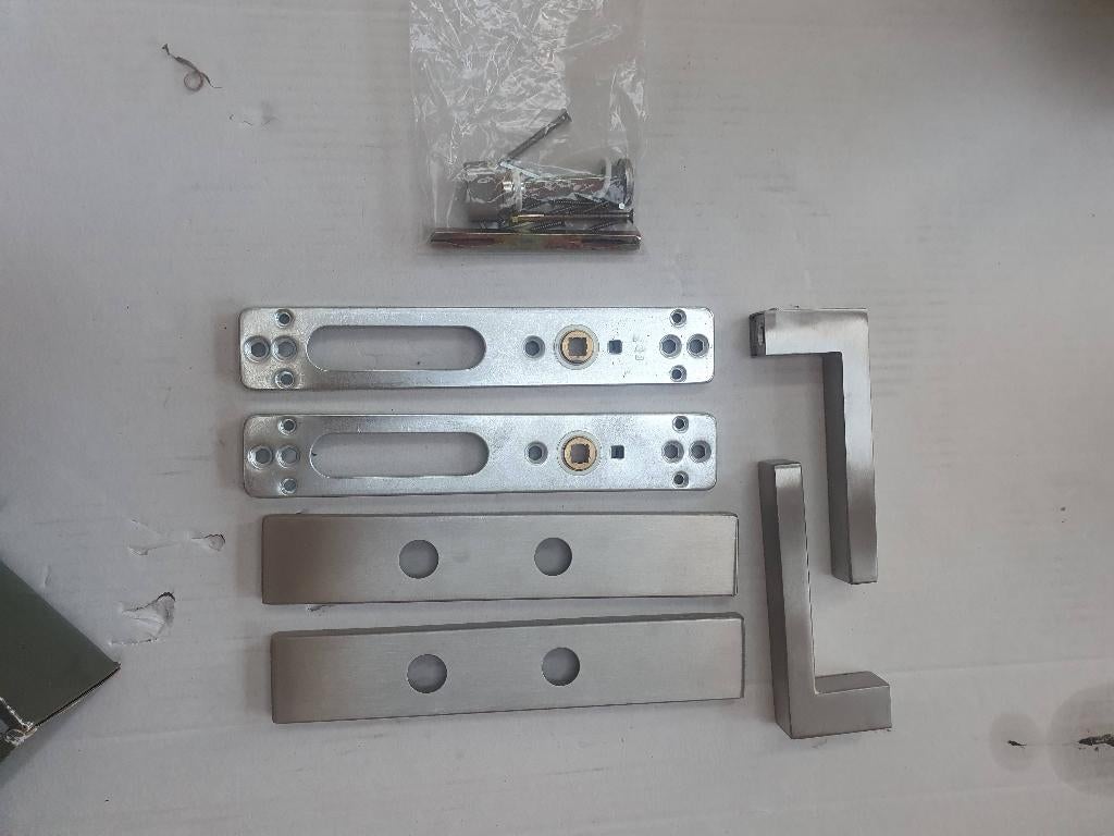 Deurklink, Doe-het-zelf en Verbouw, Hang- en Sluitwerk, Ophalen, Nieuw, Rvs, Klink of Kruk