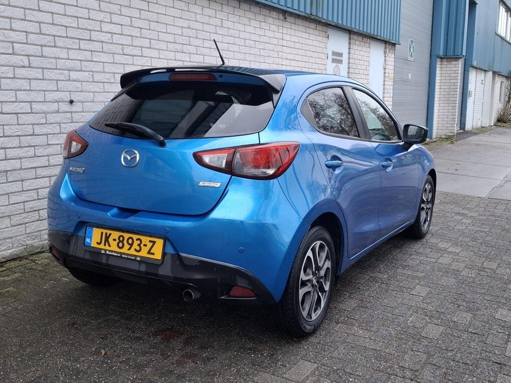 Mazda 2 1.5 Skyactiv-G GT-M Keyless/HUD/Navi/LED ✅, Gebruikt, 4 cilinders, Blauw, Origineel Nederlands