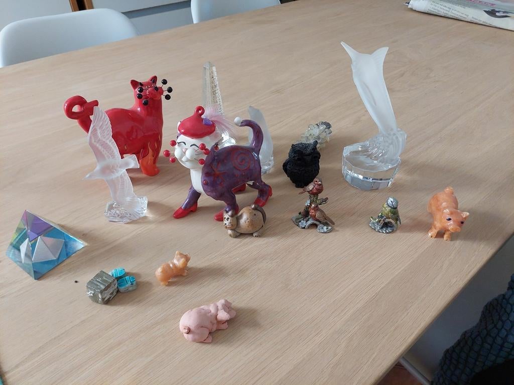 Verzameling beeldjes, Verzamelen, Beelden en Beeldjes, Ophalen