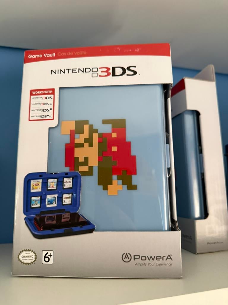Nintendo 3ds/xl game vault, hard cover, Spelcomputers en Games, Spelcomputers | Nintendo Portables | Accessoires, Ophalen of Verzenden