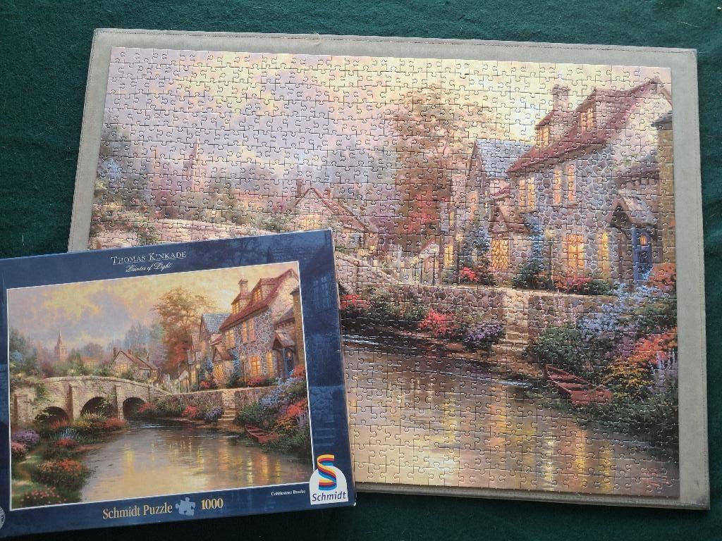 legpuzzel, Ophalen, 500 t/m 1500 stukjes, Gebruikt, Legpuzzel