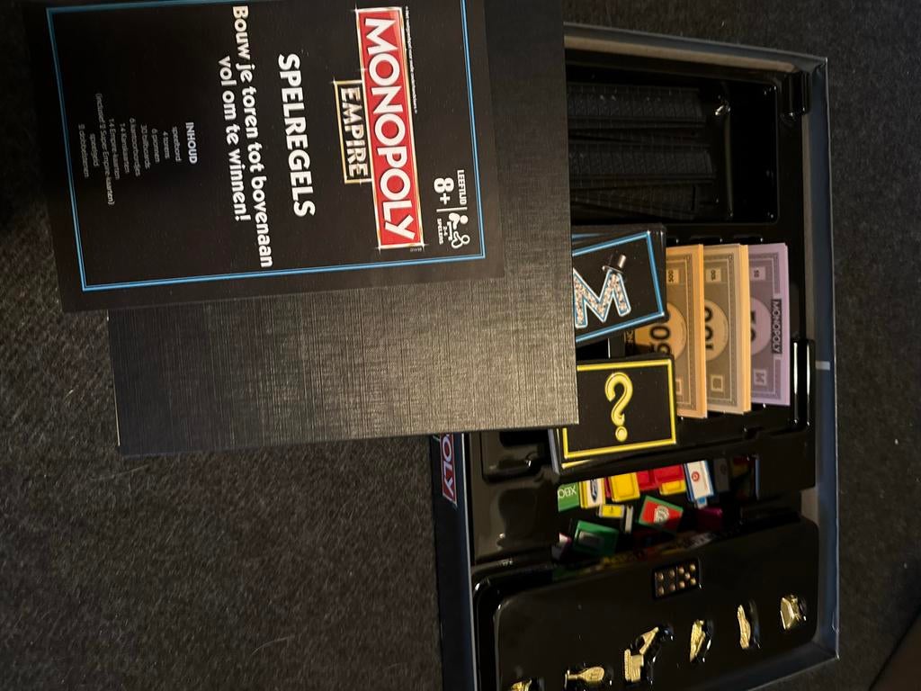 Monopoly Empire - Empire Editie (Zo goed als nieuw), Drie of vier spelers, Ophalen of Verzenden, Zo goed als nieuw