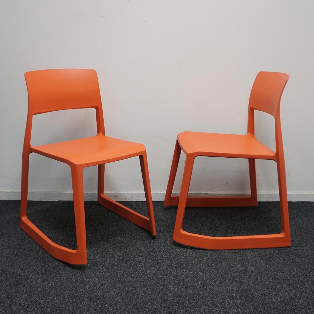 Vitra Tip Ton Chair Design Stoelen | Schommel | Koraal Rood
