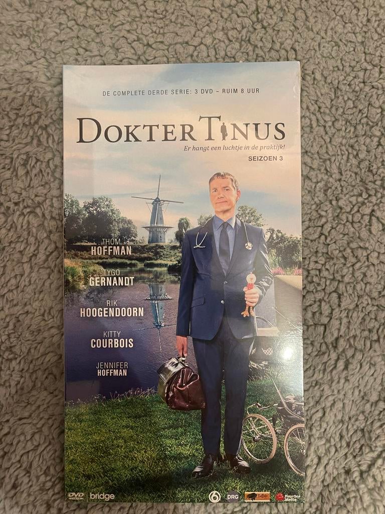 Dokter Tinus Seizoen 3 DVD - Nieuw in verpakking, Cd's en Dvd's, Boxset, Ophalen of Verzenden, Nieuw in verpakking, Drama