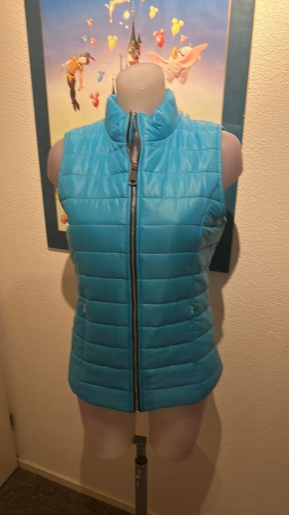 Nieuw blauwe bodywarmer maat S merk Azuri, Ophalen of Verzenden, Nieuw, Maat 36 (S), Blauw