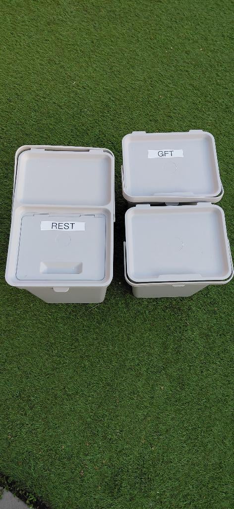 afvalbakken ikea, Ophalen, Kunststof, Nieuw, 40 liter of meer