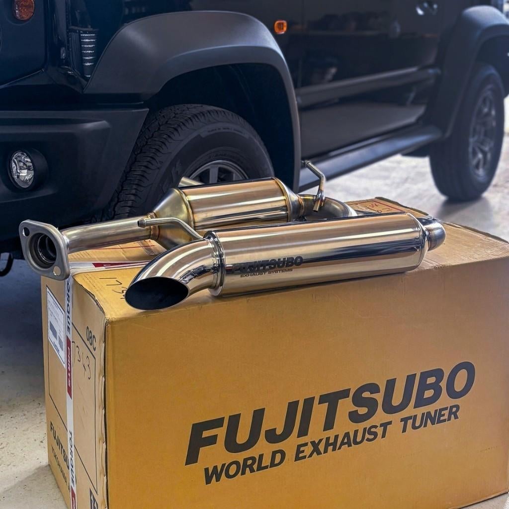 Fujitsubo AR Catback uitlaatsysteem Suzuki Jimny K15B JB74W, Auto diversen, Tuning en Styling, Ophalen of Verzenden