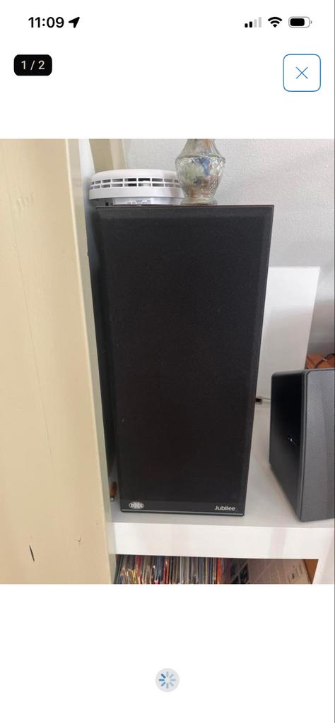 Jubilee BNS speakers - voorkantje los, gratis af te halen, Ophalen, Gebruikt, Front, Rear of Stereo speakers, Overige merken