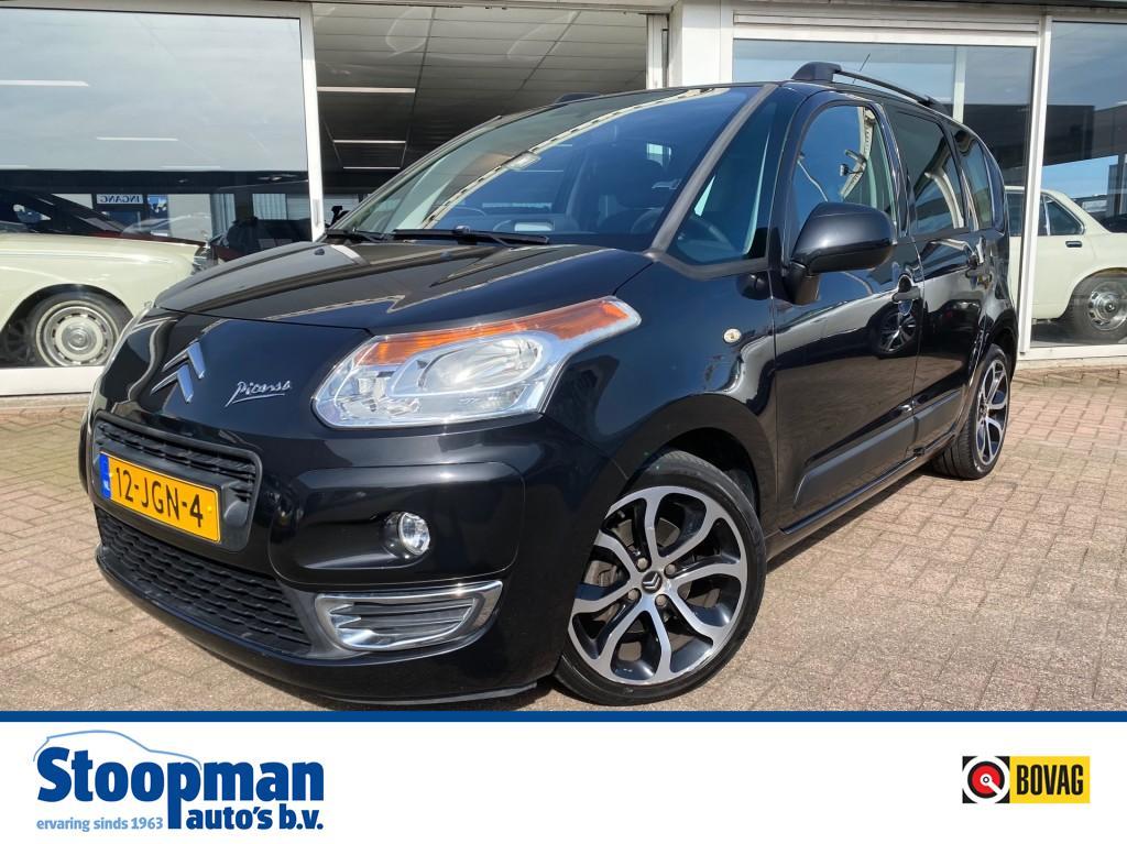 Citroen C3 PICASSO 1.6 VTi Aura Airco Cruise El.ramen 99.415, Auto's, Gebruikt, 4 cilinders, Zwart, Bedrijf