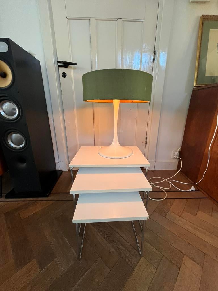 Vintage mimiset, Huis en Inrichting, Ophalen, Gebruikt, Rond, Minder dan 55 cm