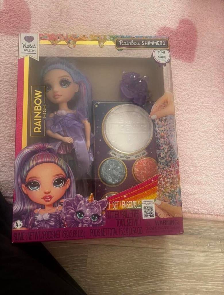 Rainbowpop met slijmversiering, Kinderen en Baby's, Ophalen of Verzenden, Zo goed als nieuw, Overige typen