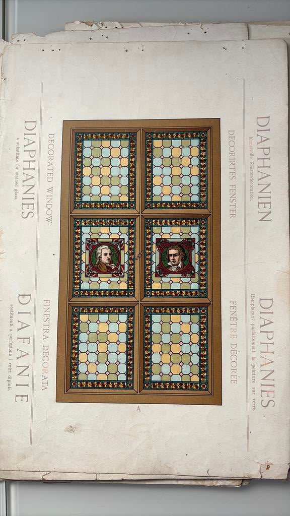 Prenten uit een catalogus van Diaphanie, Ophalen of Verzenden