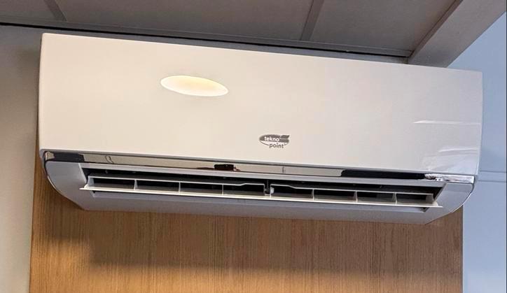 Teknopoint watergekoelde airco zonder buitenunit, Witgoed en Apparatuur, Airco's, Ophalen, Gebruikt, Minder dan 60 m³, 3 snelheden of meer