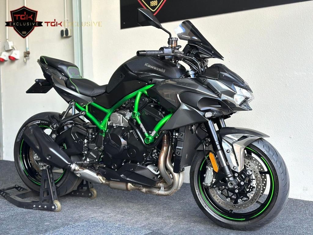 KAWASAKI Z H2 CARBON SUPERCHARGED ZH2 2021 13DKM, Motoren, 4 cilinders, Motorrijbewijs A, Bedrijf, Meer dan 35 kW