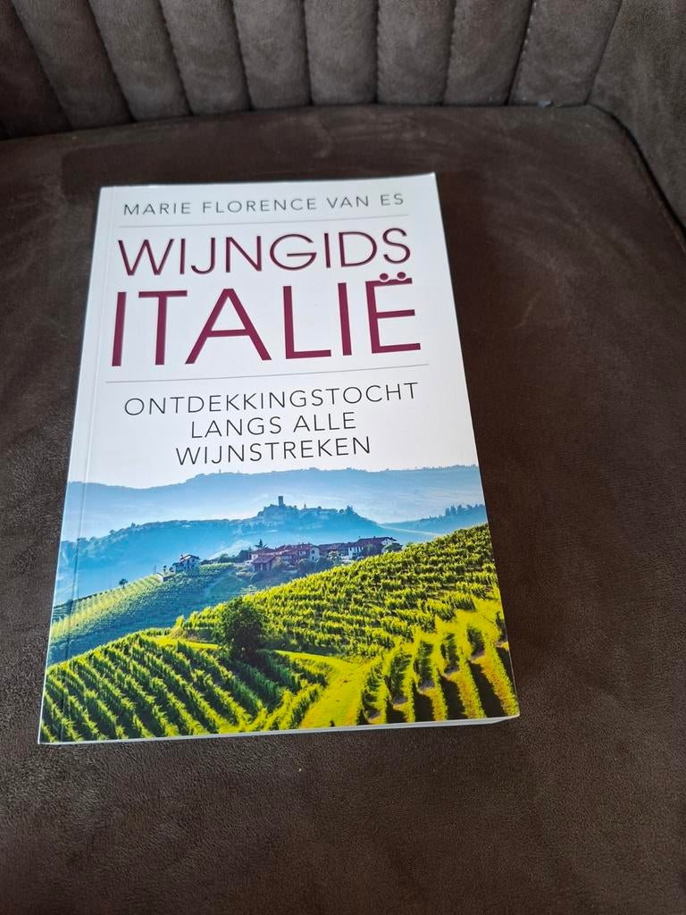 Wijngids Italië: Ontdekkingstocht langs alle wijnstreken, Overige merken, Marie Florence van Es, Ophalen of Verzenden, Zo goed als nieuw