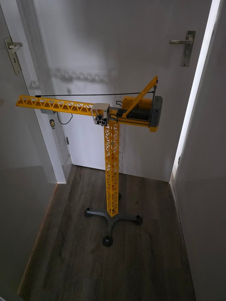 Playmobil Bouwkraan met Afstandsbediening, Ophalen of Verzenden, Gebruikt, Jongen of Meisje