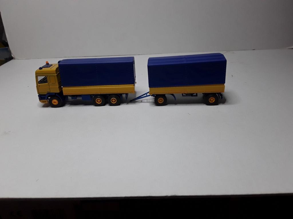 KIBRI geen HERPA  DAF SC aha combinatie, Ophalen of Verzenden, Zo goed als nieuw, Bus of Vrachtwagen, Overige merken