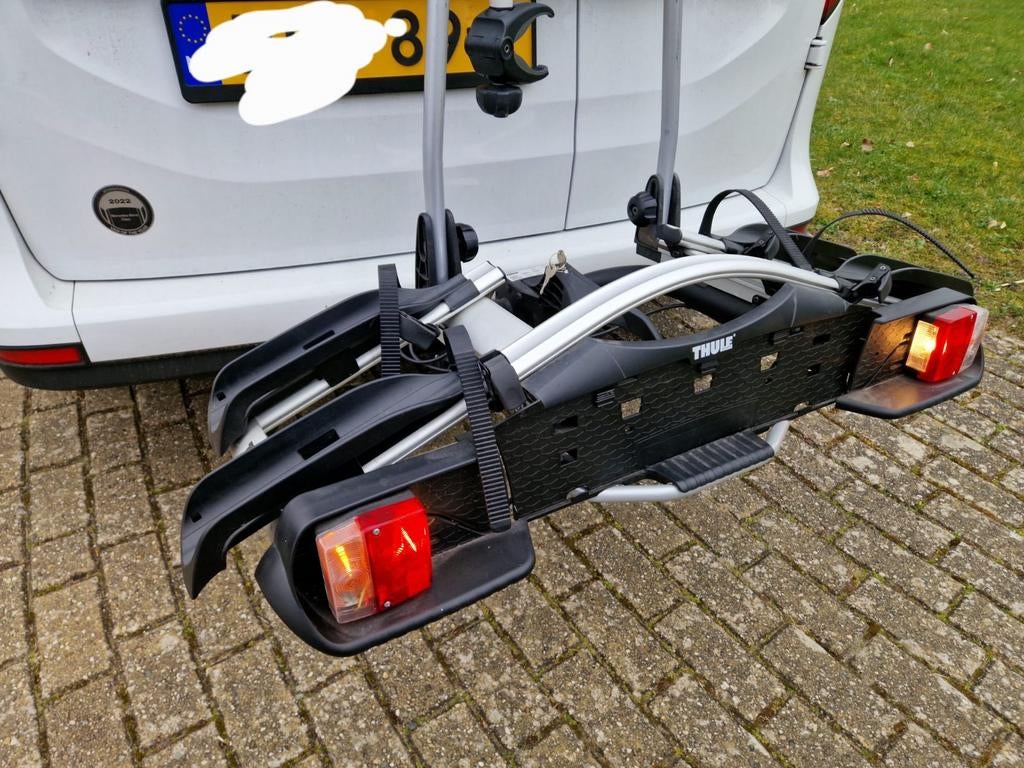 Te koop zeer nette THULE fietsendrager, Auto diversen, Fietsendragers, Ophalen, Trekhaakdrager