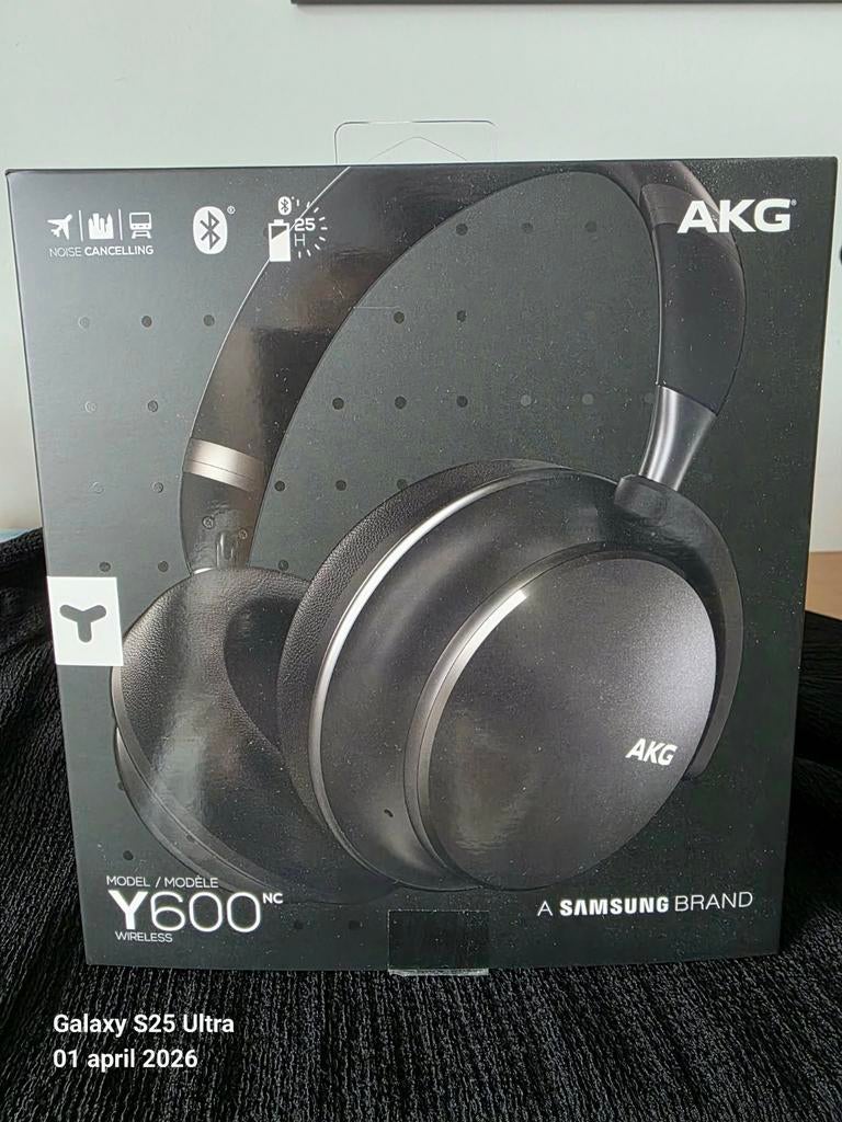 AKG Y600 NC Draadloze Koptelefoon - Nieuw in Doos, Ophalen of Verzenden, Nieuw, Overige merken, Draadloos