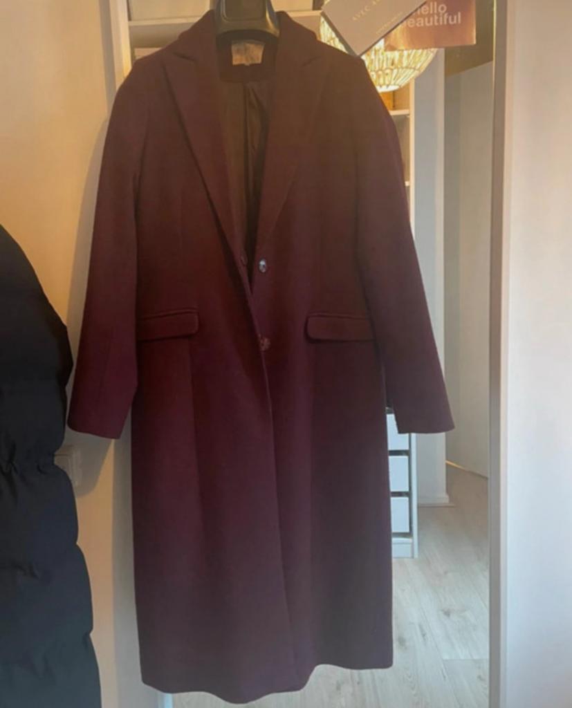 Supertrash mantel XS bordeaux rood, Kleding | Dames, Jassen | Winter, Ophalen of Verzenden, Gedragen, Maat 34 (XS) of kleiner