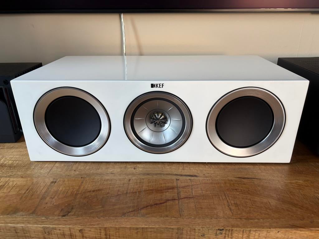 KEF R200c Center Speaker High-end Home Cinema TOP GELUID!, Ophalen, Zo goed als nieuw, Center speaker, Overige merken