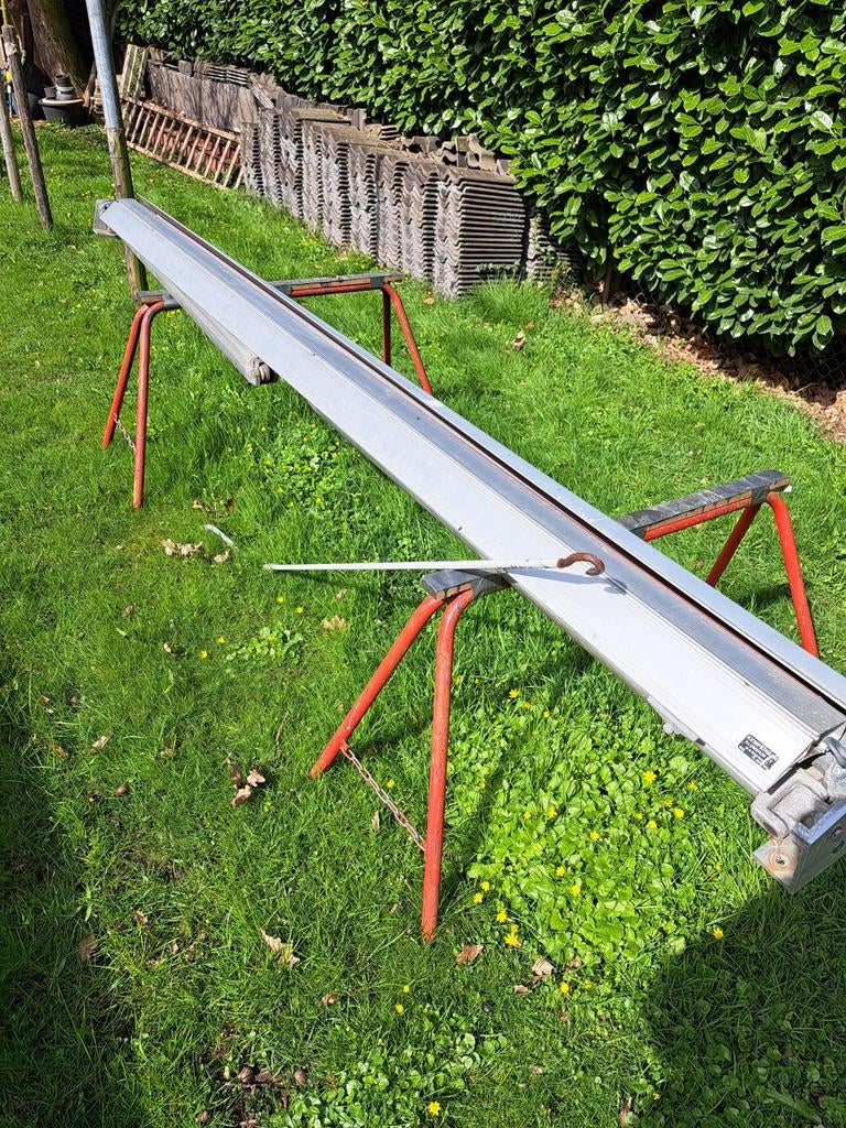 Knikarmscherm zonwering 3 meter breed, Tuin en Terras, Ophalen of Verzenden, Gebruikt, 250 cm tot 450 cm, Knikarmscherm