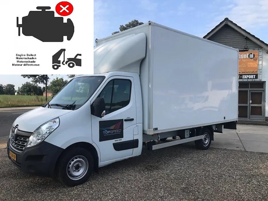 Renault Master 2.3 dCi 145 Euro 6 Bakwagen Koffer MOTOR SCHA, Voorwielaandrijving, 145 pk, Stof, Gebruikt