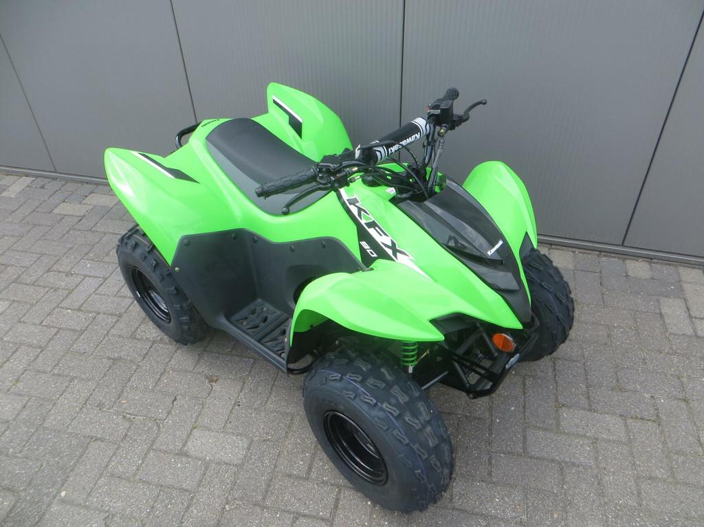 Kawasaki KFX 90, Motoren, Quads en Trikes, 79 cc, 11 kW of minder