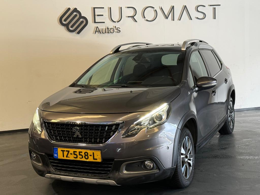Peugeot 2008 1.2 PureTech GT-line Navi Panoramadak Cruise Tr, Voorwielaandrijving, Stof, Euro 6, Bedrijf
