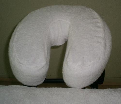 Badstof hoofdsteunhoesjes (3) voor massagetafel/massagestoel, Sport en Fitness, Massageproducten, Ophalen of Verzenden, Nieuw