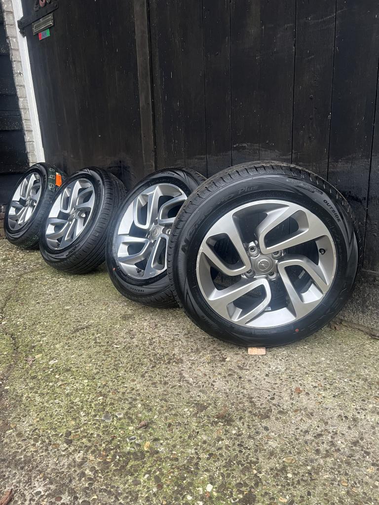 Originele Opel crossland X velgen 16 inch zomerset 4x108 set