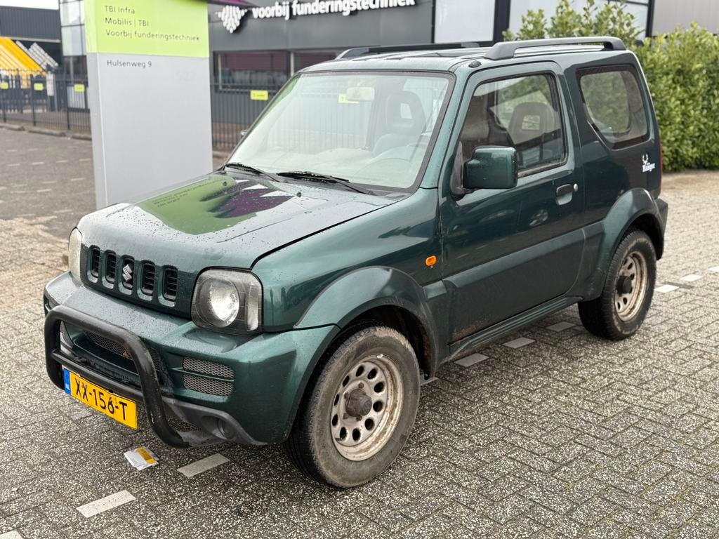 Suzuki Jimny 1.3 4WD 2007 Groen 4X4, 40 €/maand, 4 stoelen, 14 km/l, Bedrijf