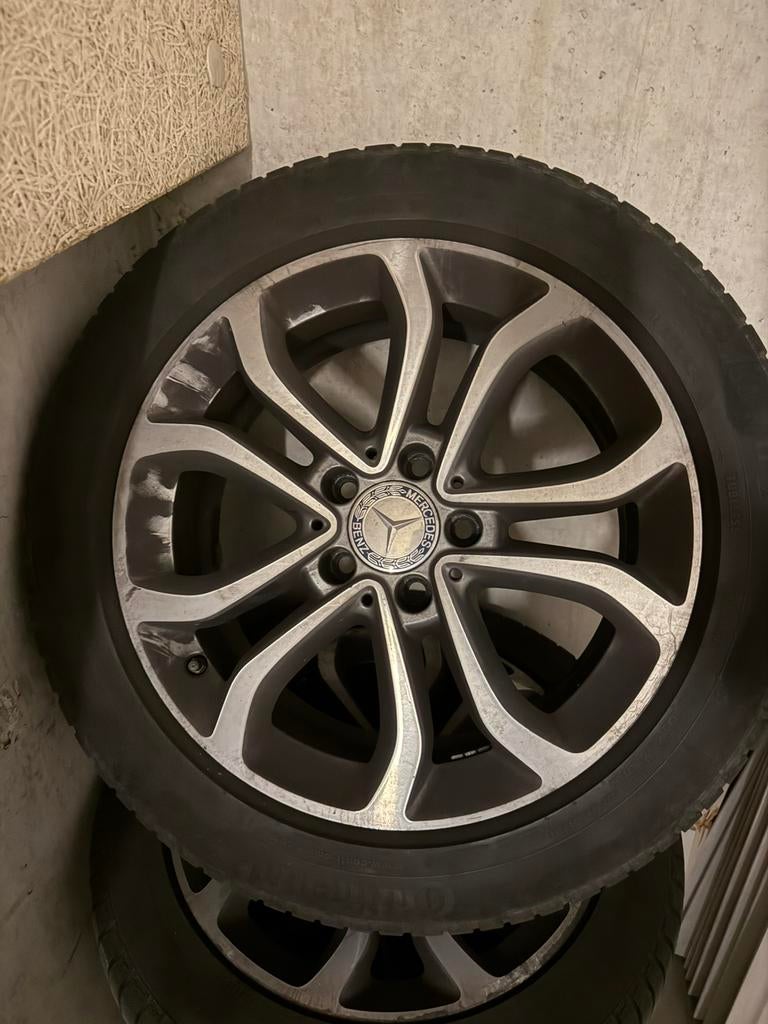 Originele Mercedes C-klasse velgen W205 S205, Auto-onderdelen, Banden en Velgen, Ophalen, Velg(en), 17 inch, Winterbanden