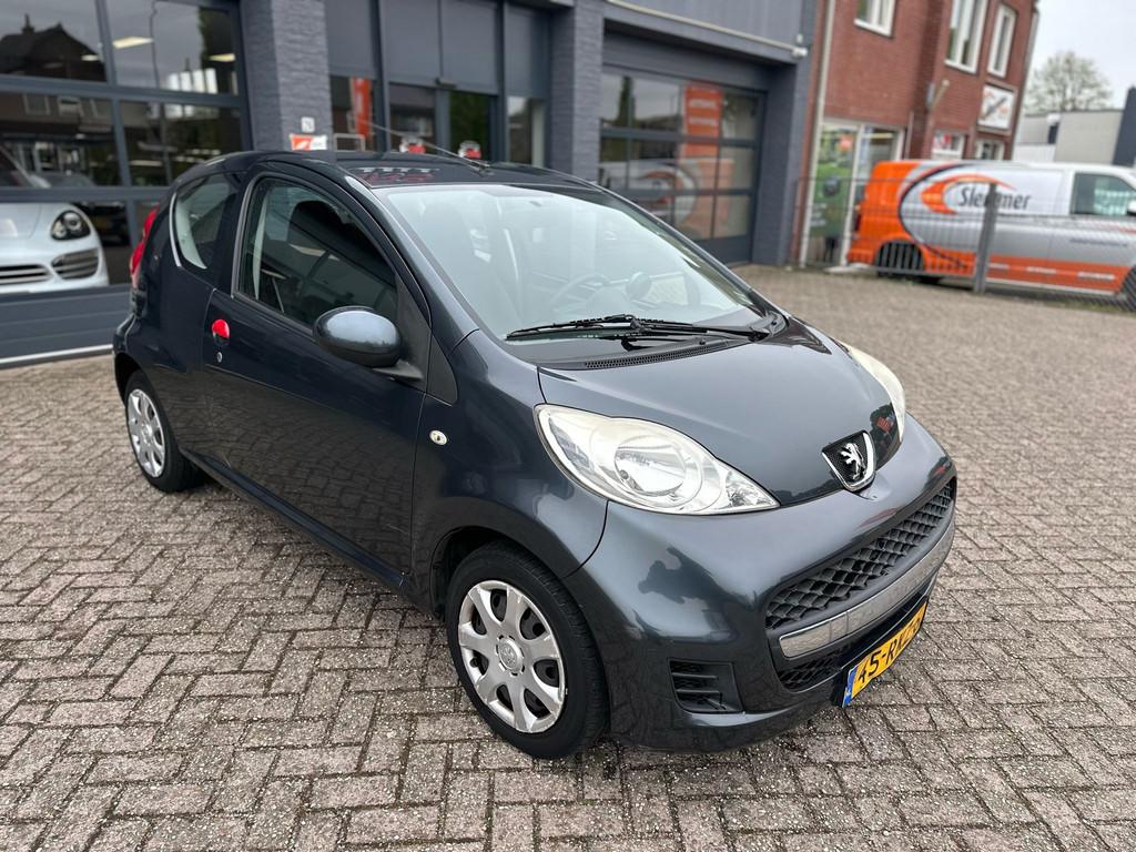 Peugeot 107 1.0-12V XR 5Drs|Airco|Nap|ElekRaam, Voorwielaandrijving, Airbags, Gebruikt, 4 stoelen
