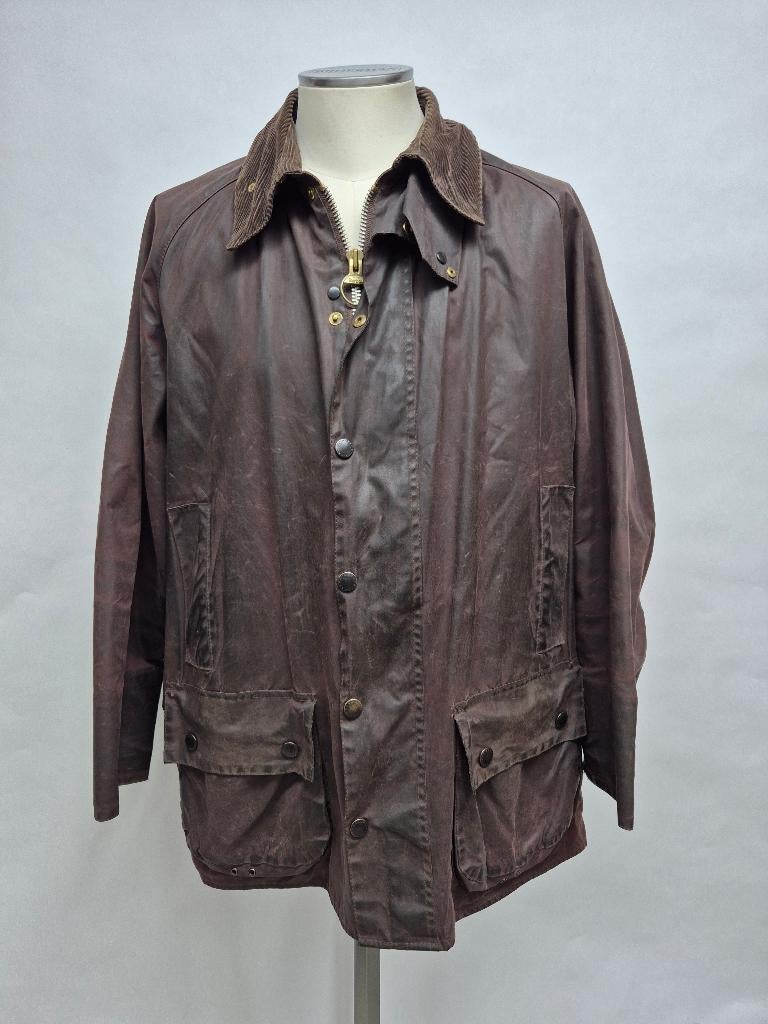 Barbour Beaufort wax jas, C48-122 cm. XXL Bruin, Barbour, Bruin, Overige maten, Ophalen of Verzenden