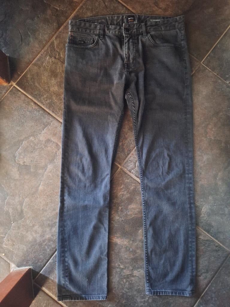Hugo Boss jeans zwart W34 L32, Zwart, Ophalen of Verzenden, Zo goed als nieuw, W33 - W34 (confectie 48/50)