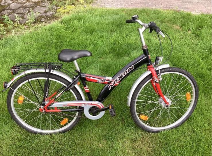 Noxon fiets met bagagedrager 26 inch, Minder dan 49 cm, Ophalen, Gebruikt, Overige merken