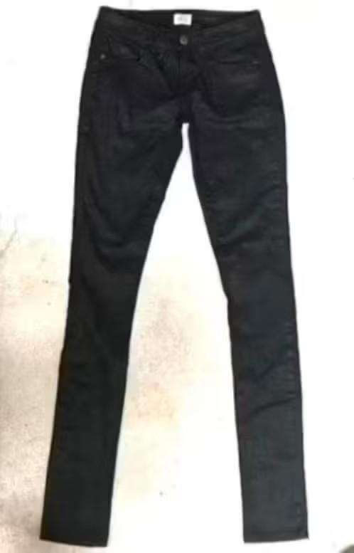 Coated jeans, Verzenden, Nieuw, Zwart, W28 - W29 (confectie 36)