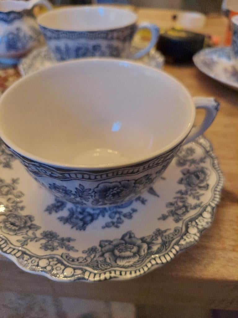 Antiek keramisch servies "Bristol" van Crown Ducal,, Antiek en Kunst, Antiek | Porselein, Ophalen of Verzenden
