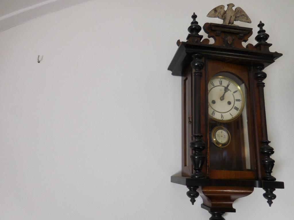 antieke klok, Ophalen