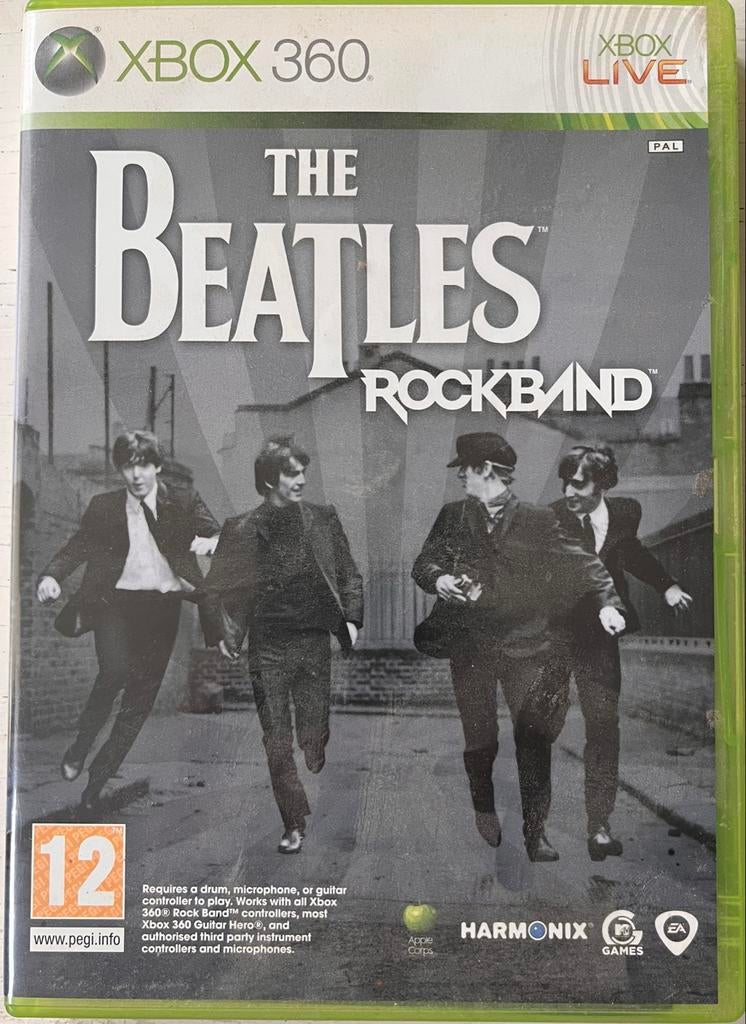 The Beatles Rock Band - Xbox 360 (PAL), Muziek, Gebruikt, Eén computer, Ophalen of Verzenden