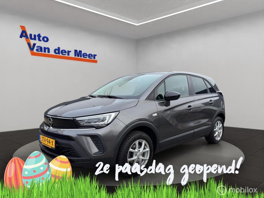 Opel Crossland 1.2 Turbo Elegance /Automaat /Carplay /Camera, Stof, Gebruikt, Bedrijf, 1180 kg