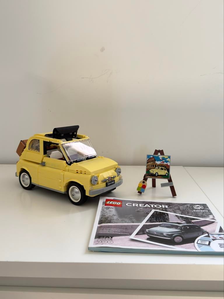 LEGO Creator Expert Fiat 500 (10271), Ophalen of Verzenden, Gebruikt, Complete set, Lego