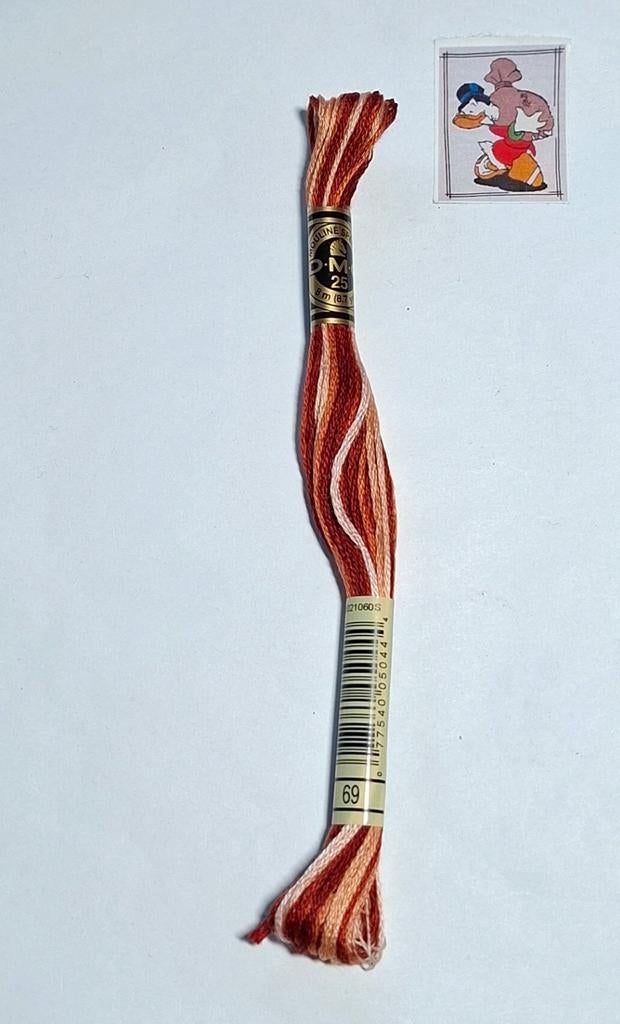 DMC mouline, roze varia 69, Mulhouse, France, Ophalen of Verzenden, Borduurgaren of Zijde, DMC