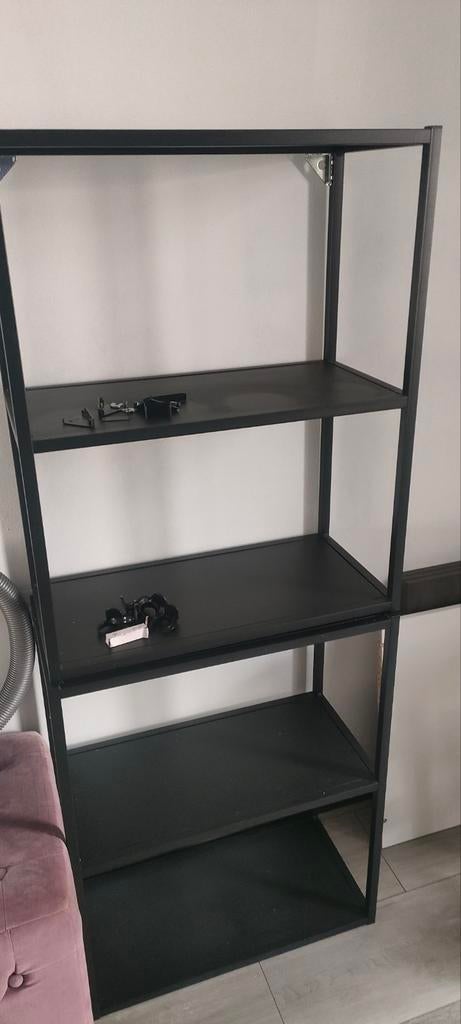 2x IKEA Enhet zwart wandkast / bovenkast zo goed als nieuw, Ophalen, Zo goed als nieuw