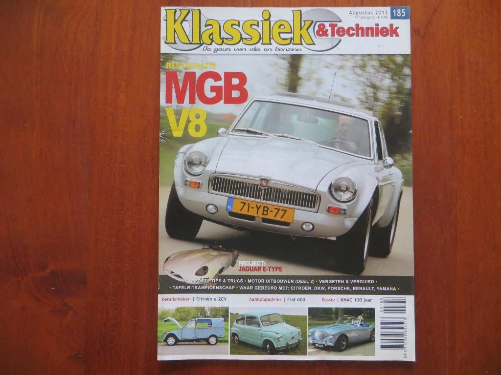 Klassiek & Techniek 185 Corvette C2, Suzuki LJ80, Wolseley, Ophalen of Verzenden, Zo goed als nieuw, Chevrolet