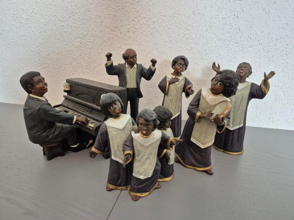 Jazz Gospelgroup orkest inclusief muziek speeldoos, Verzamelen, Ophalen of Verzenden