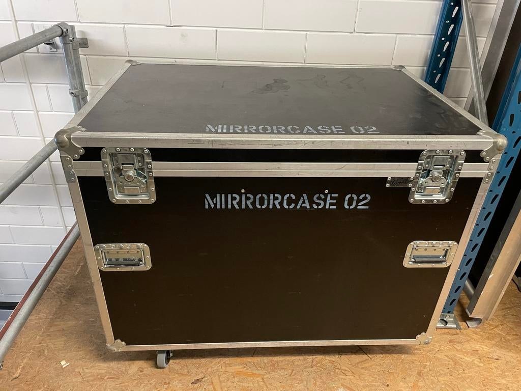 Flightcase met 6x make-up spiegel, Ophalen, Gebruikt, Overige instrumenten, Flightcase