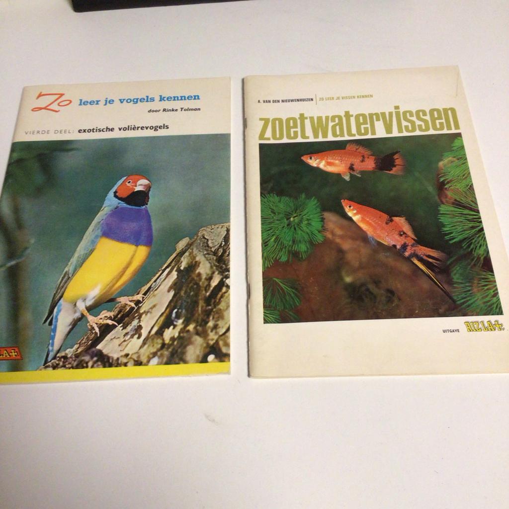 Vogels en Vissen Verzameling Rizzla Vloeitjes Albums, Ophalen of Verzenden, Zo goed als nieuw