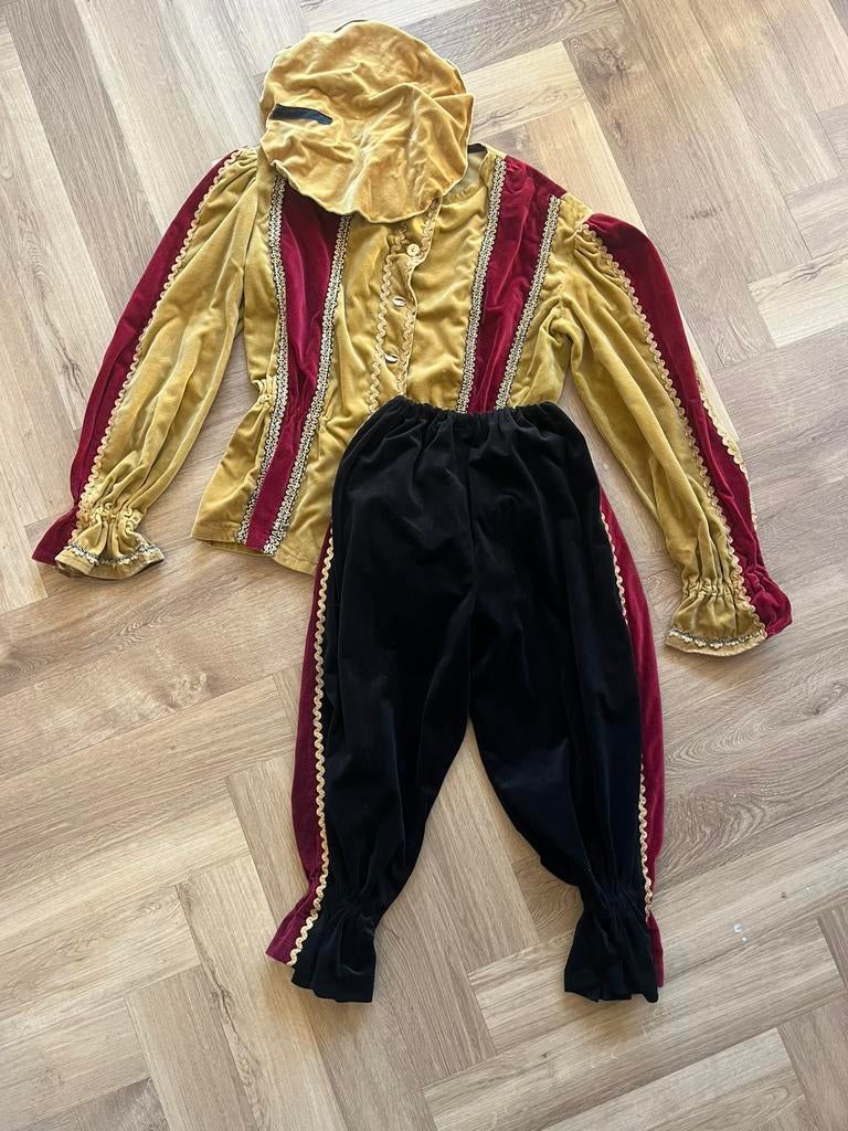 Luxe pieten pak (bijna niet gedragen ), Diversen, Sinterklaas, Ophalen of Verzenden, Zo goed als nieuw